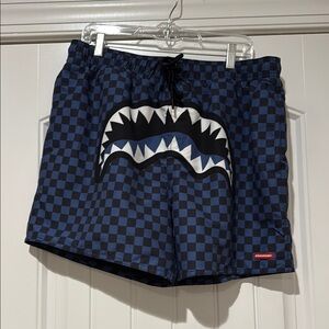Sprayground  MIDNIGHT MAGIC SHARKS IN PARIS SWIM SHORTS Size XL